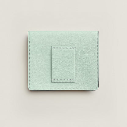 Hermes Roulis Slim Wallet Vert Peppermint