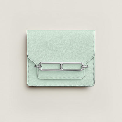  Hermes Roulis Slim Wallet Vert Peppermint
