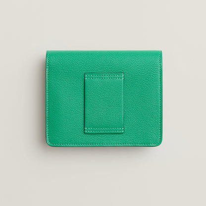  Hermes Roulis Slim Wallet Menthe
