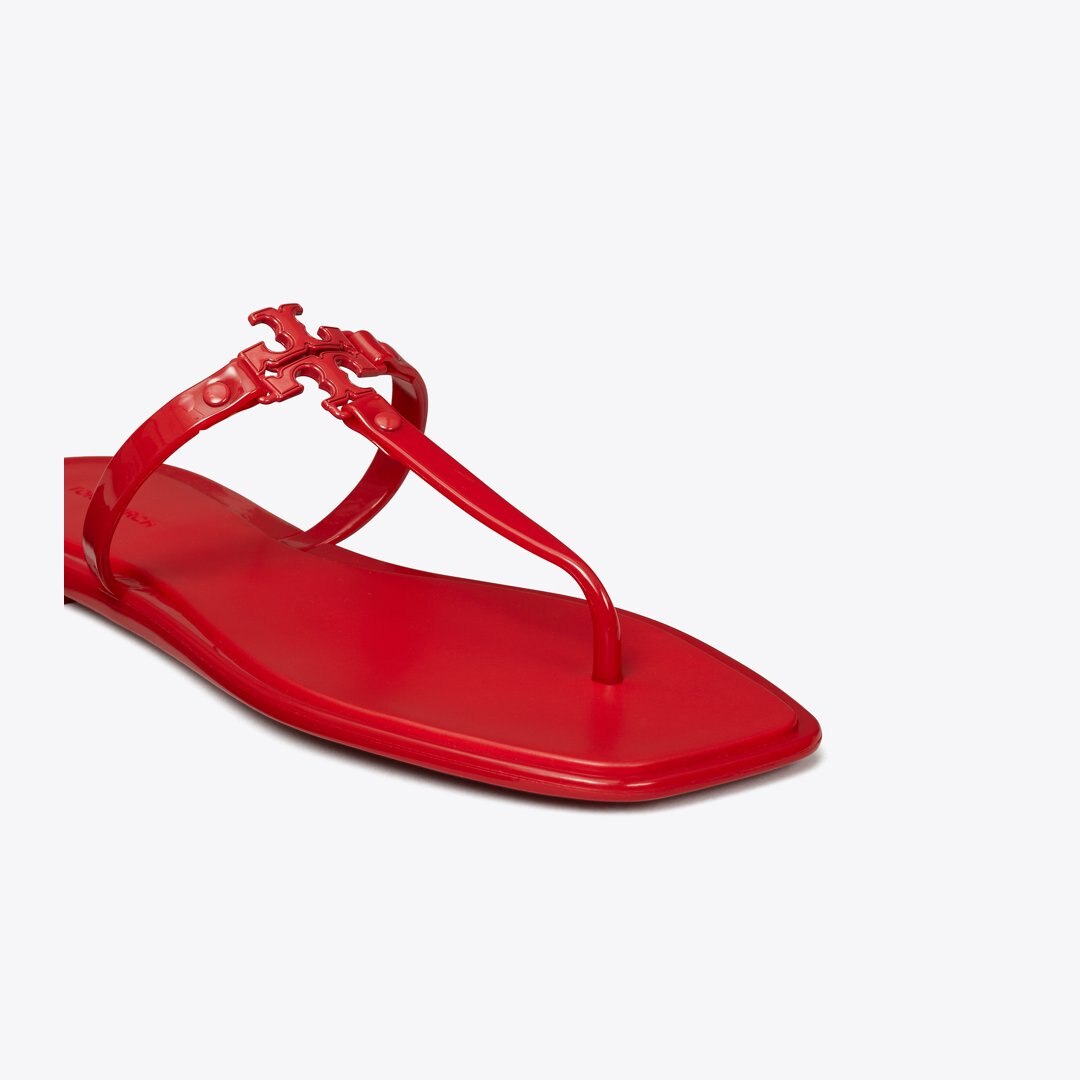 Tory Burch Roxanne Jelly Sandal Brilliant Red / Brilliant Red