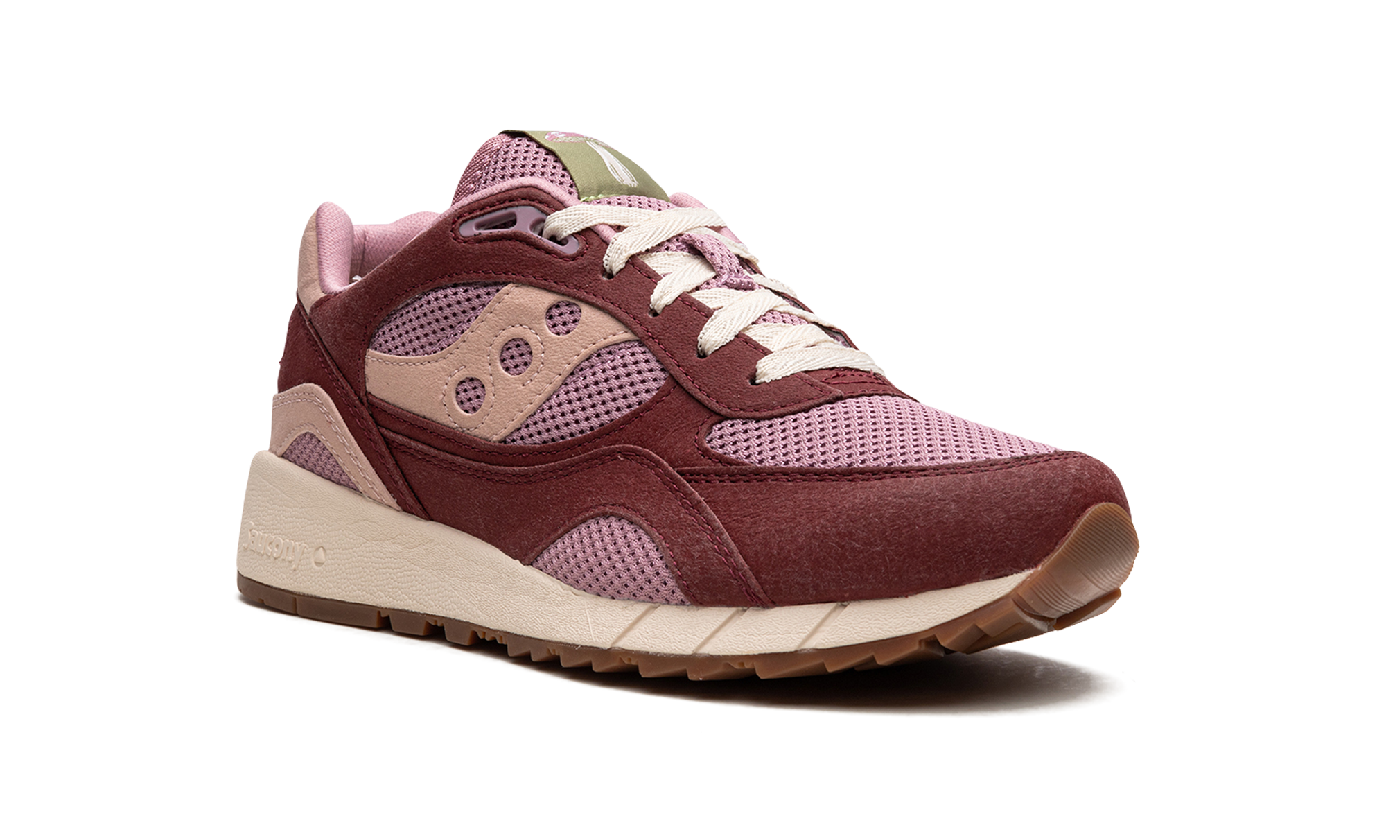 Saucony Shadow 6000 Mushroom Burgundy