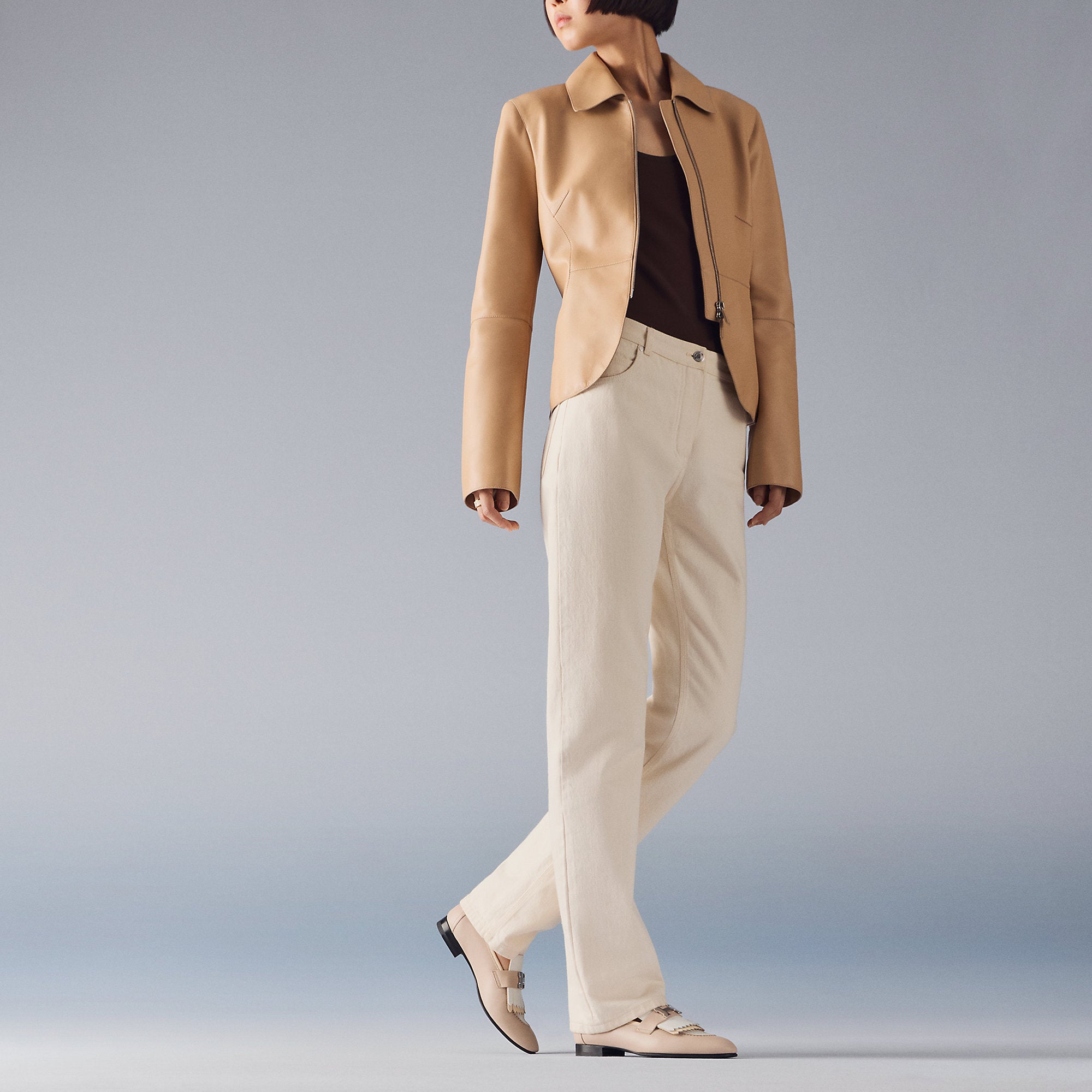  Hermes Royal Loafer Multie Beige Nomade