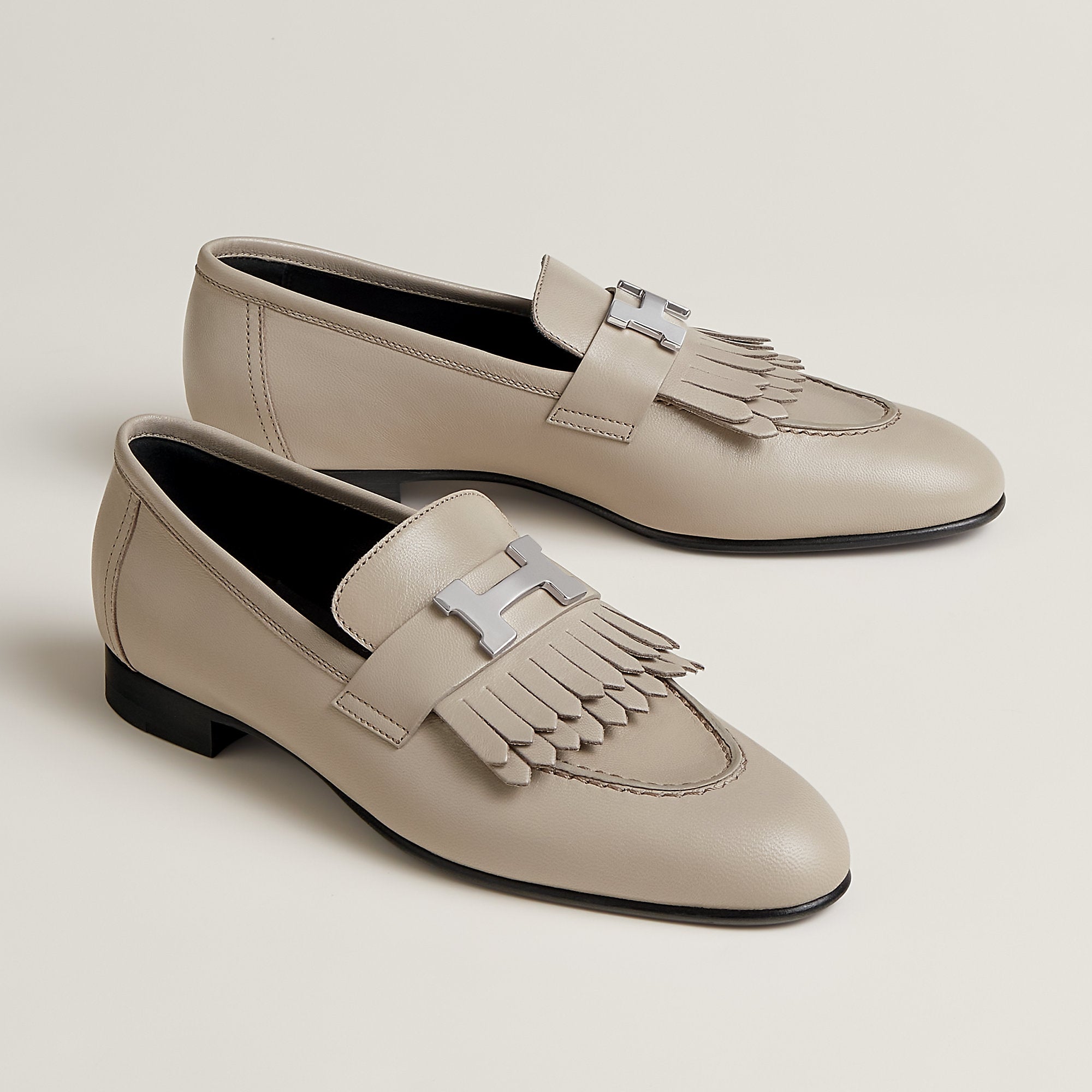  Hermes Royal Loafer Beige Galet