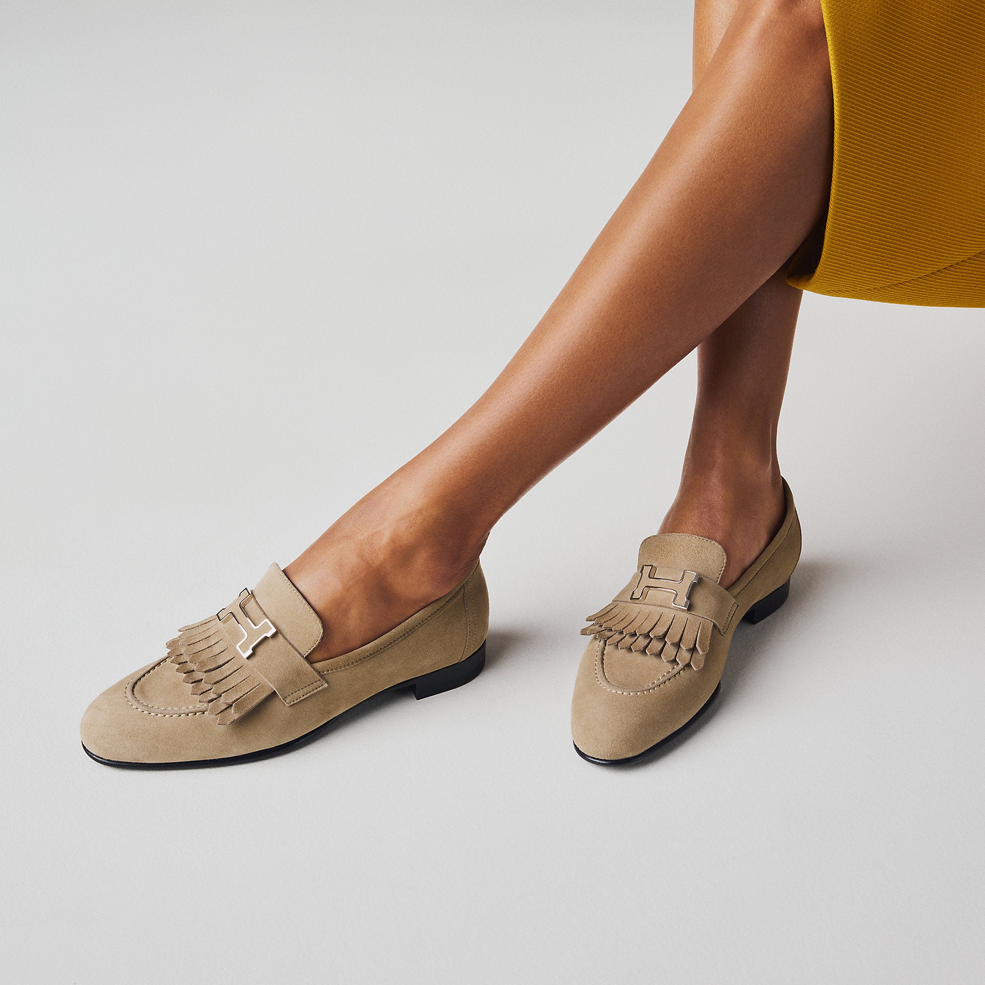  Hermes Royal Loafer Beige Sable