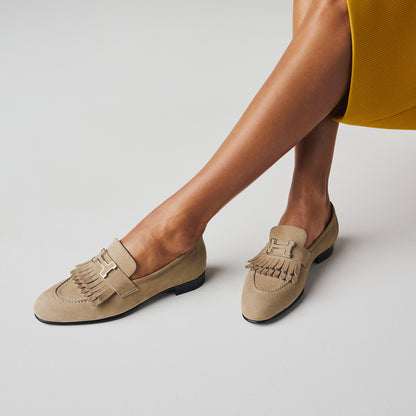  Hermes Royal Loafer Beige Sable