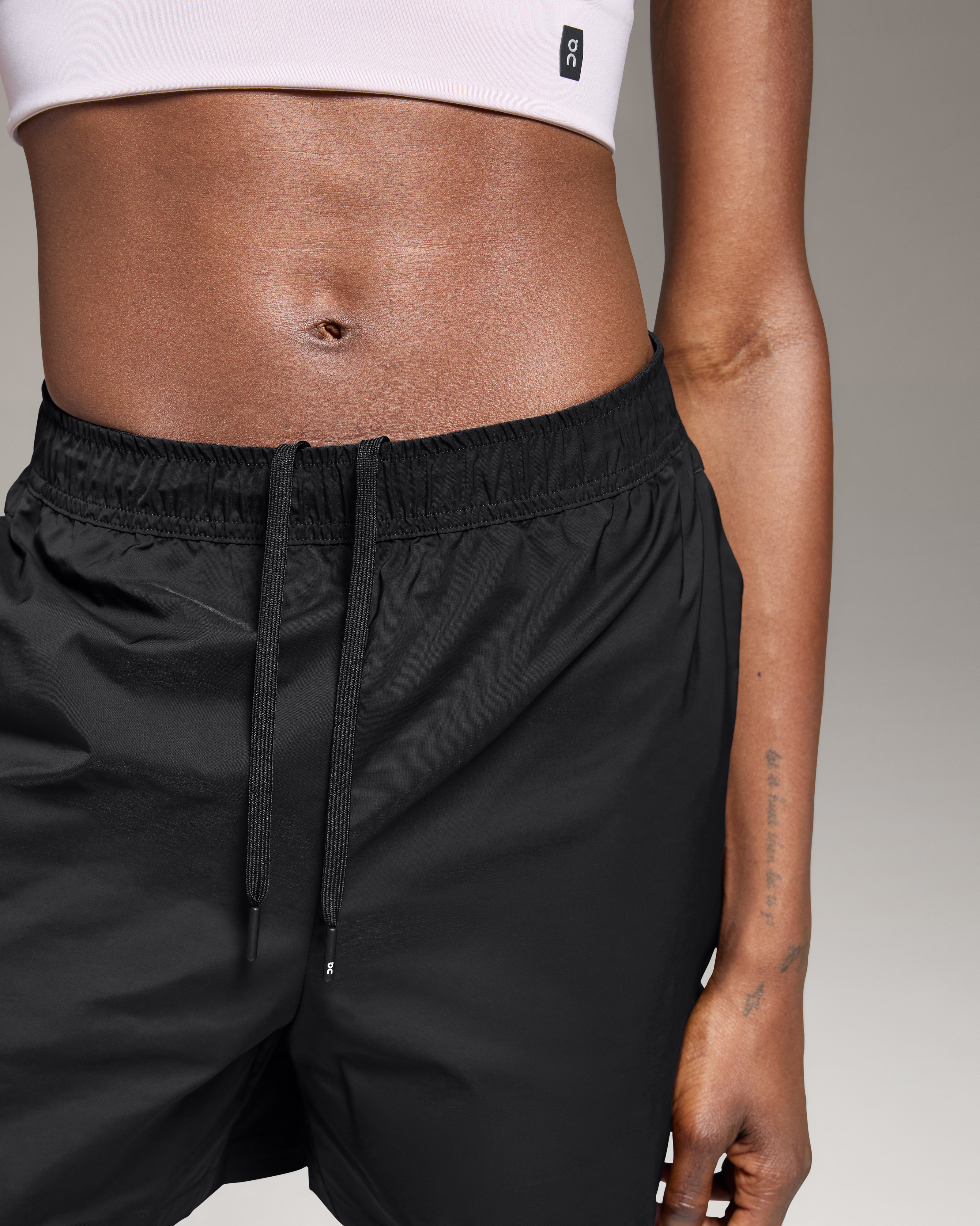 on studio shorts Black (Women's)