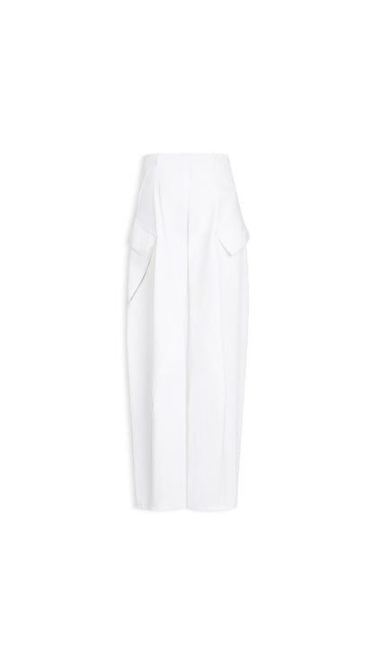 Alaïa Poplin Cargo Pants