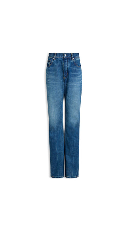 Alaïa Bootcut Denim Jeans
