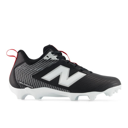 New Balance Rush V5 Mid Black with Nb White and Team Red