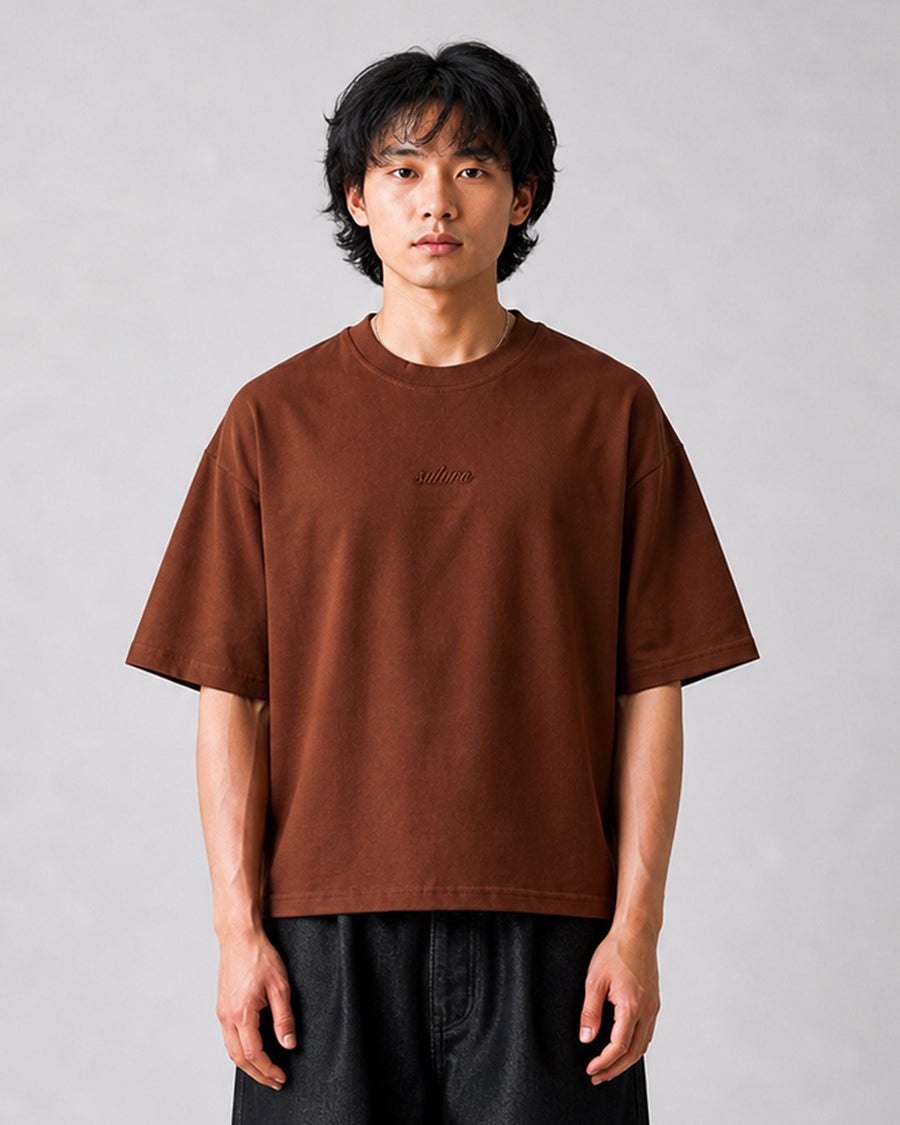 RUST SIGNATURE TEE