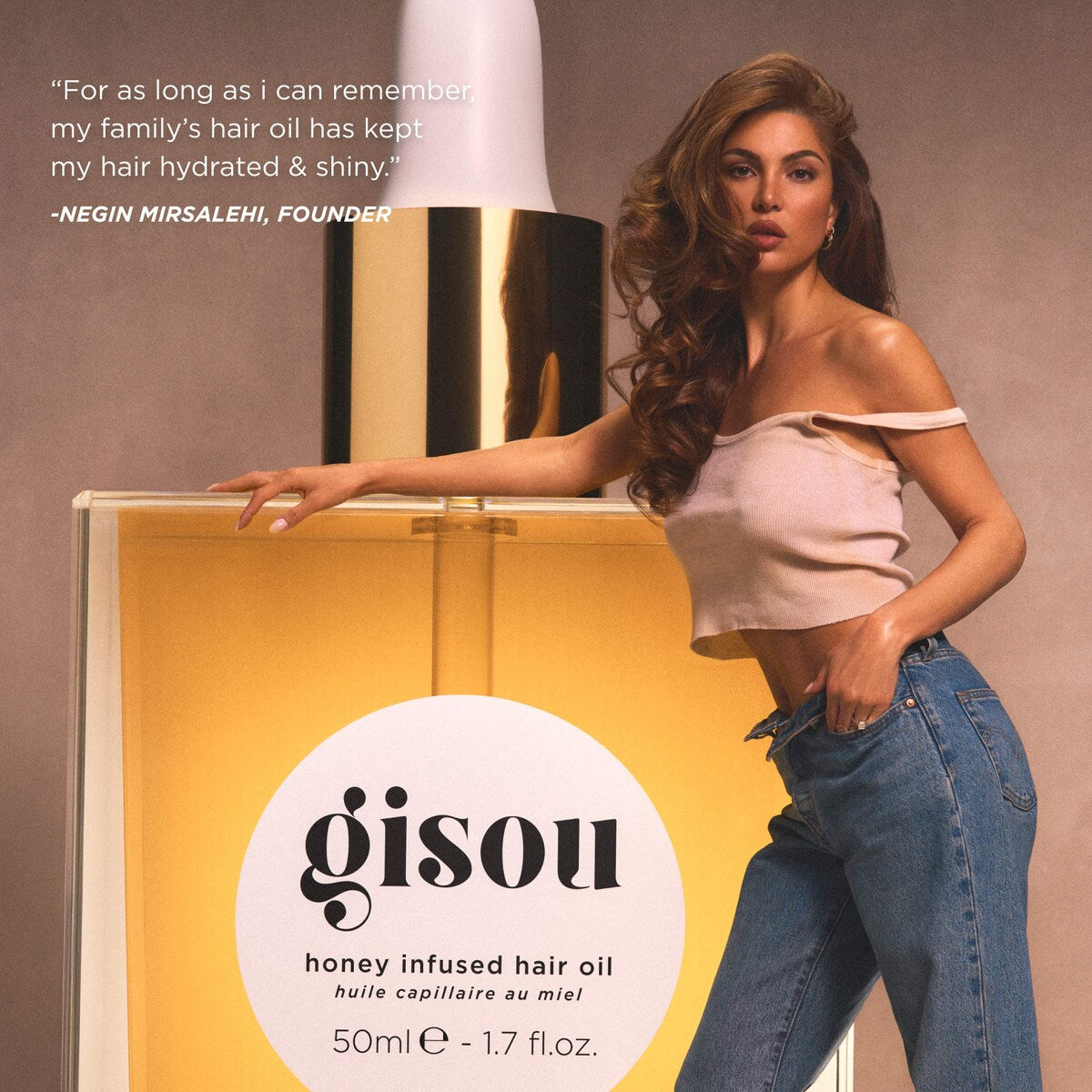 Mini Honey Infused Hair Oil
