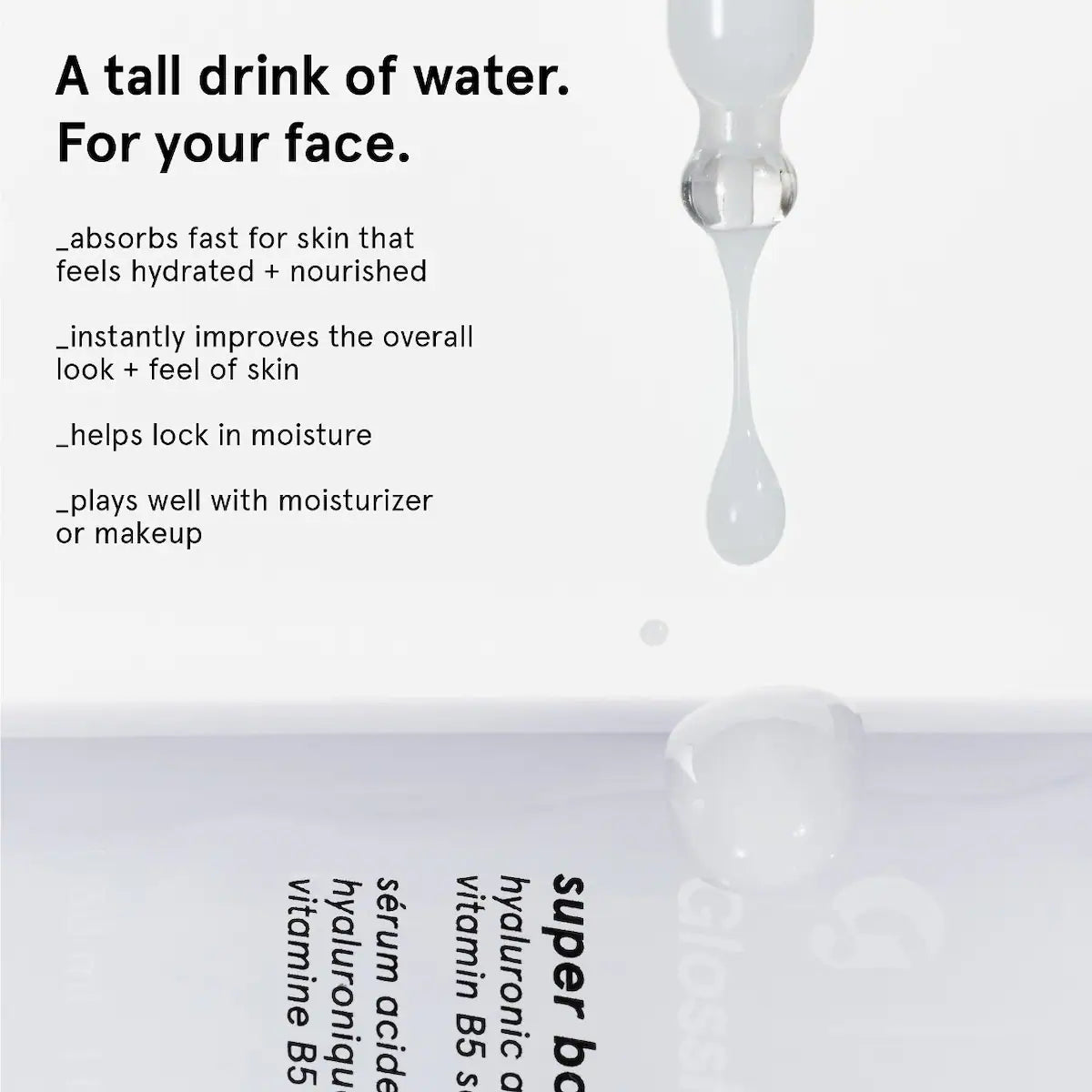 Super Bounce Hyaluronic Acid + Vitamin B5 Hydrating Face Serum