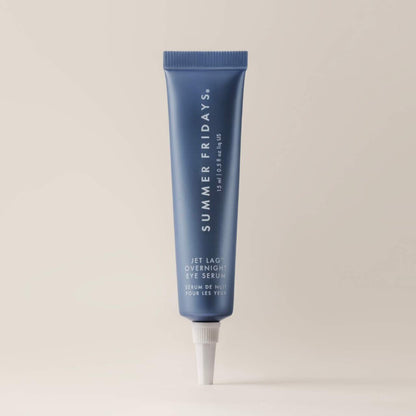 Jet Lag Overnight Eye Serum for Fine Lines & Wrinkles with Gentle Retinol Blend