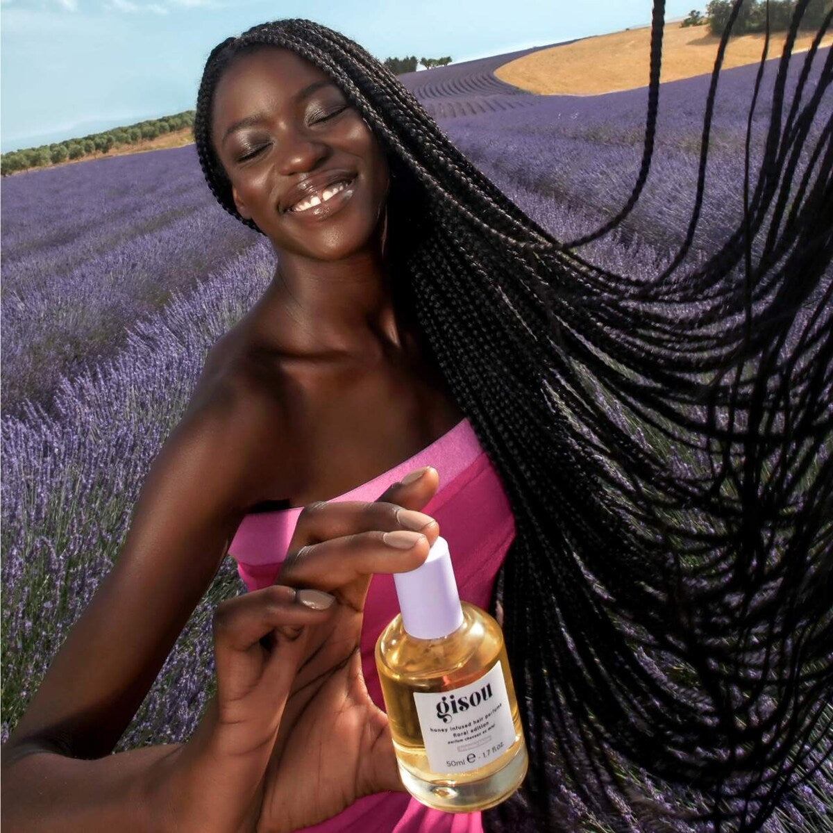 Mini Lavender Berry Honey Infused Hair Perfume