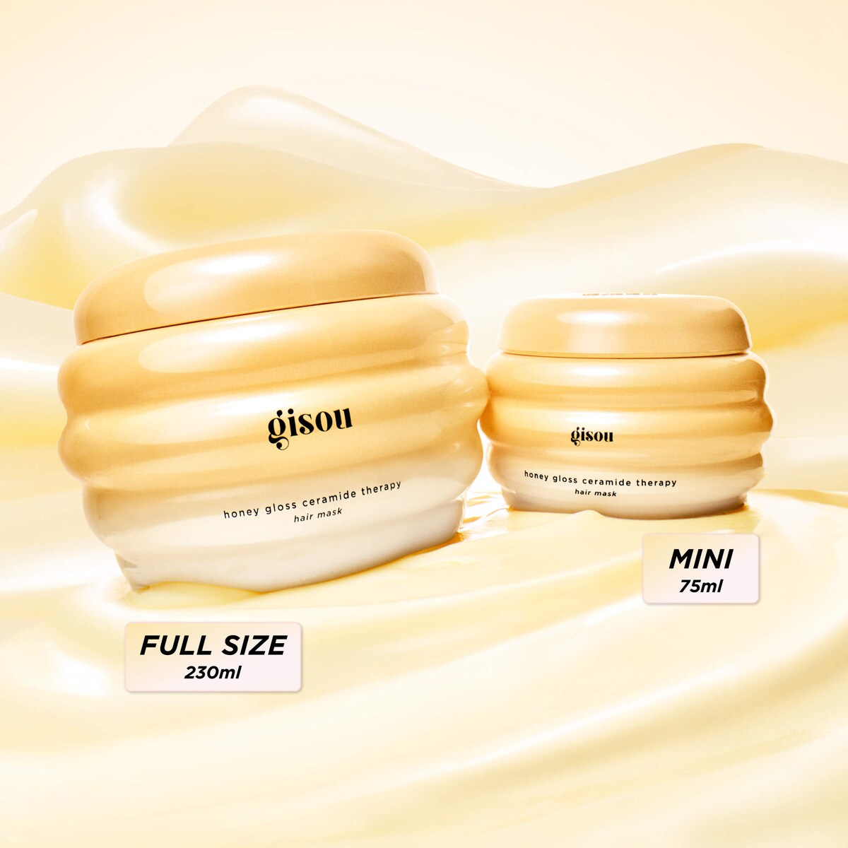 Honey Gloss Ceramide Therapy Hydrating Hair Mask Duo