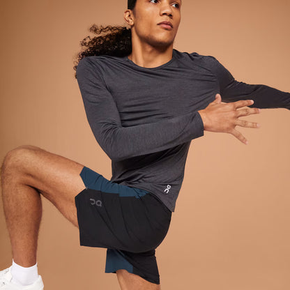 On Lightweight Shorts Navy | Black