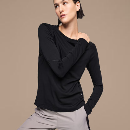 On Focus Long-T Black (Women'S)