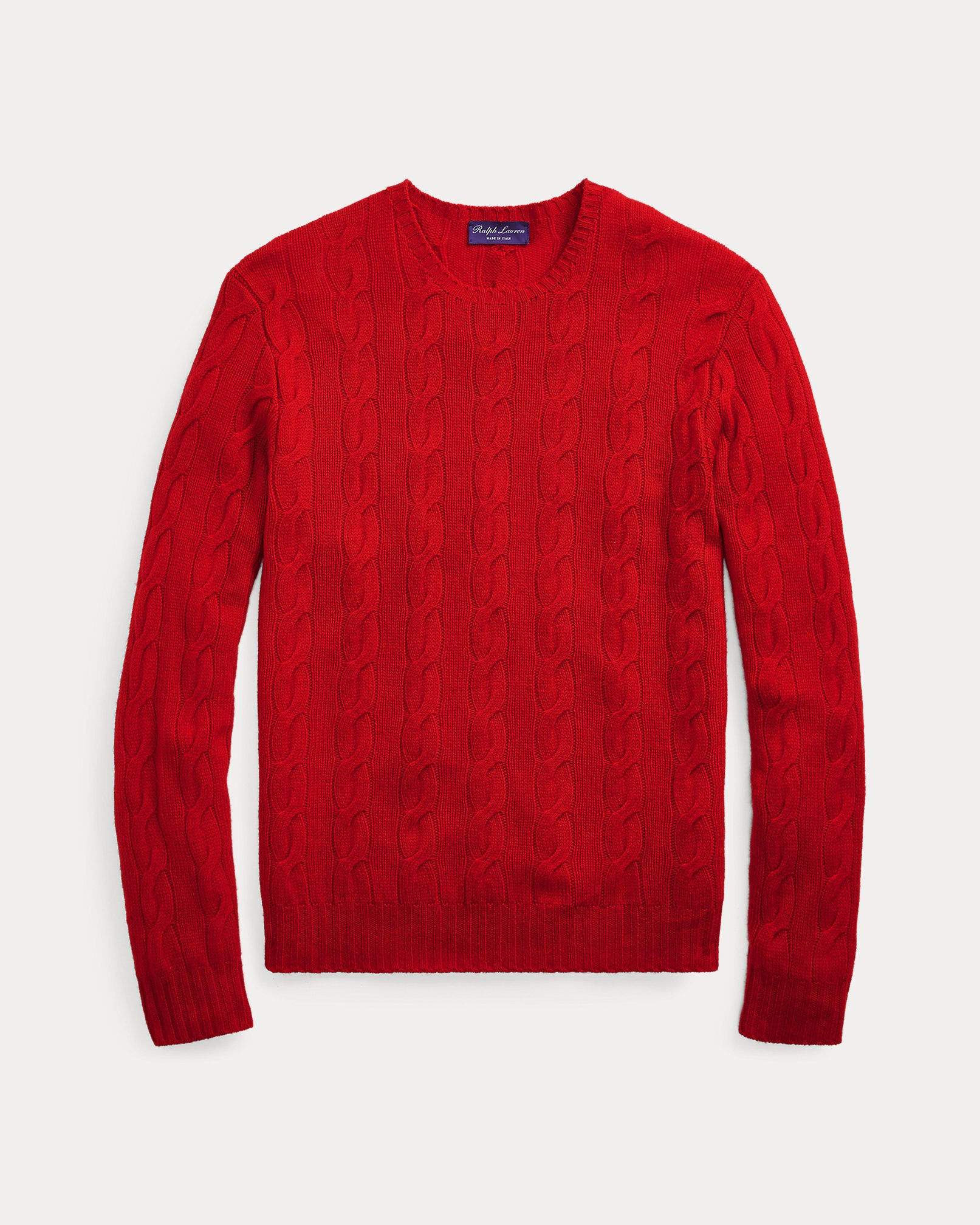 Ralph Lauren CableKnit Cashmere Sweater