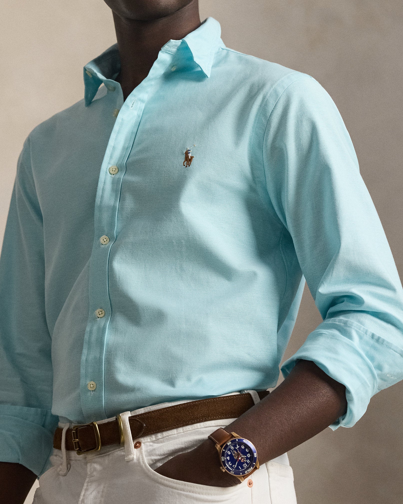 Ralph Lauren Slim Fit Stretch Oxford Shirt