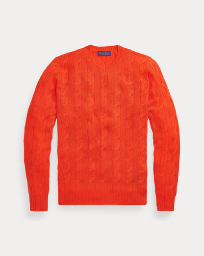 Ralph Lauren CableKnit Cashmere Sweater