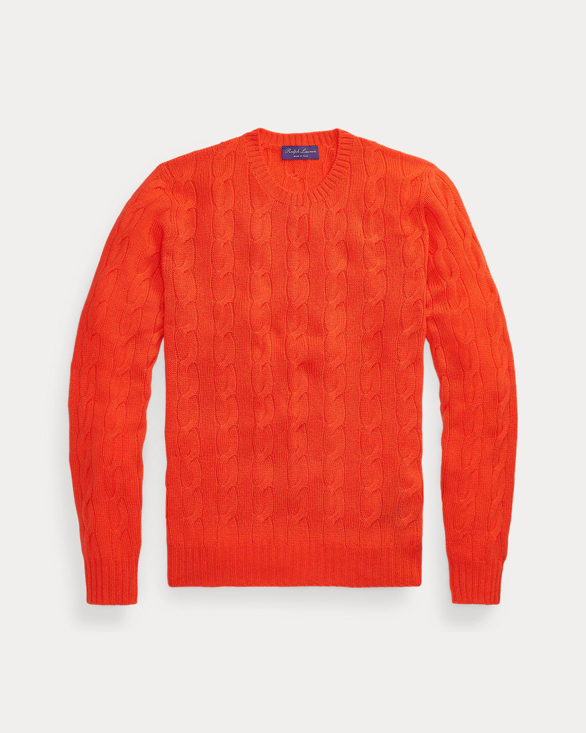 Ralph Lauren CableKnit Cashmere Sweater