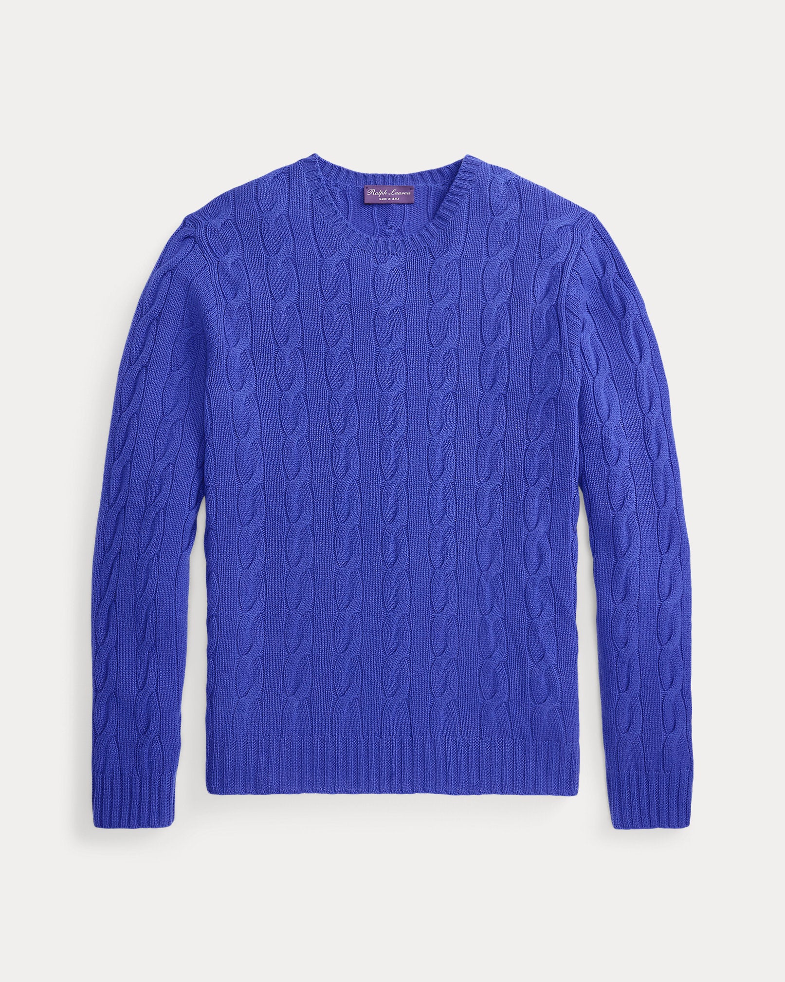 Ralph Lauren CableKnit Cashmere Sweater