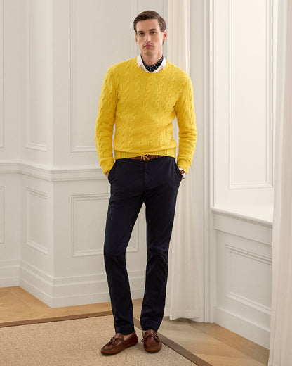 Ralph Lauren CableKnit Cashmere Sweater