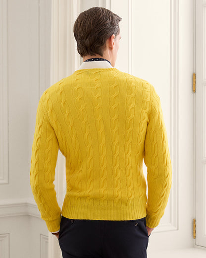 Ralph Lauren CableKnit Cashmere Sweater