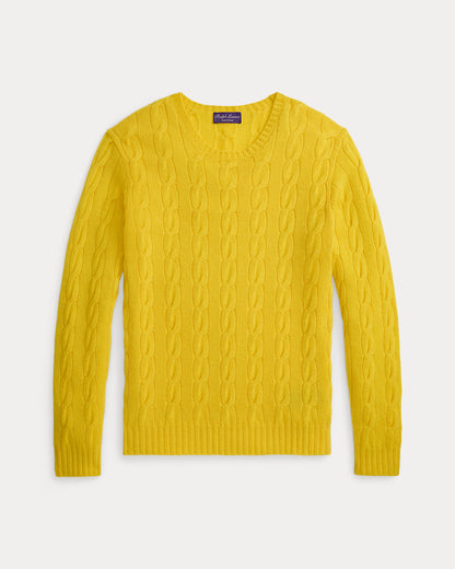 Ralph Lauren CableKnit Cashmere Sweater