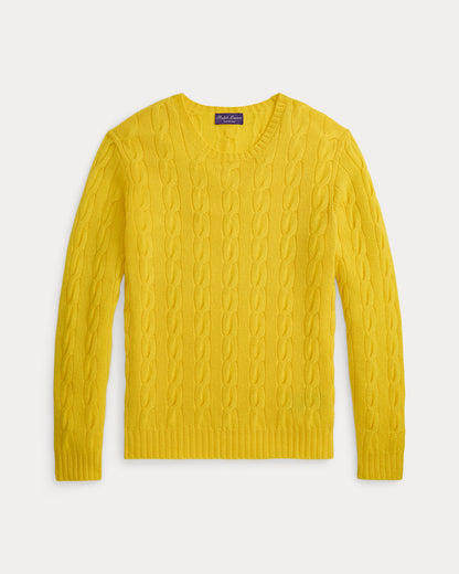 Ralph Lauren CableKnit Cashmere Sweater