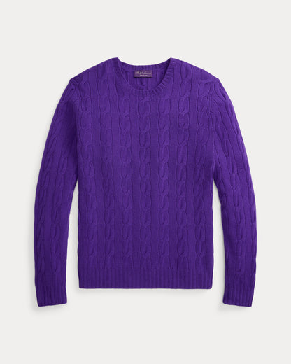 Ralph Lauren CableKnit Cashmere Sweater