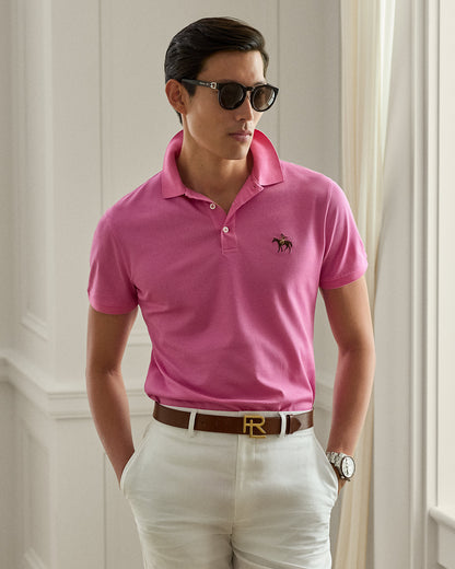Ralph Lauren Custom Slim Fit PiquÃ© Polo Shirt