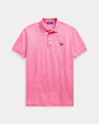Ralph Lauren Custom Slim Fit Piqué Polo Shirt