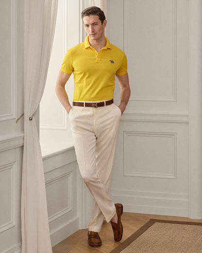 Ralph Lauren Custom Slim Fit PiquÃ© Polo Shirt