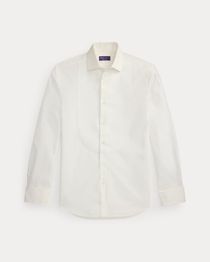 Ralph Lauren PiquéBib French Cuff Tuxedo Shirt