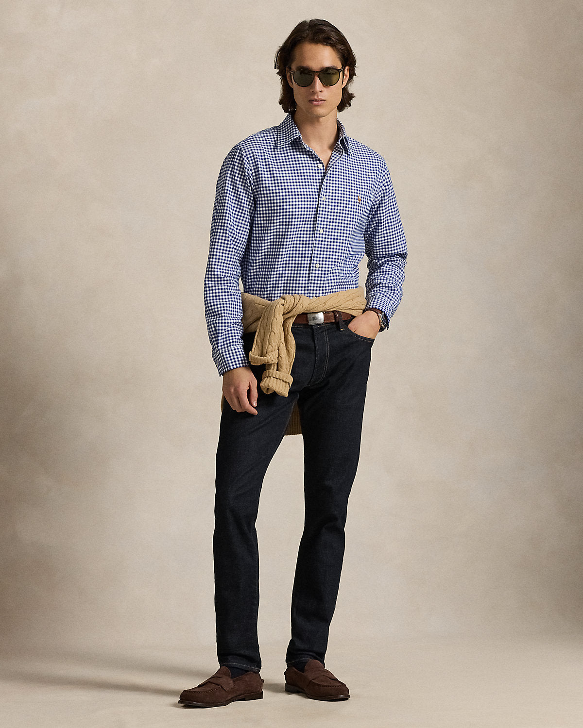 Ralph Lauren Classic Fit Gingham Oxford Shirt