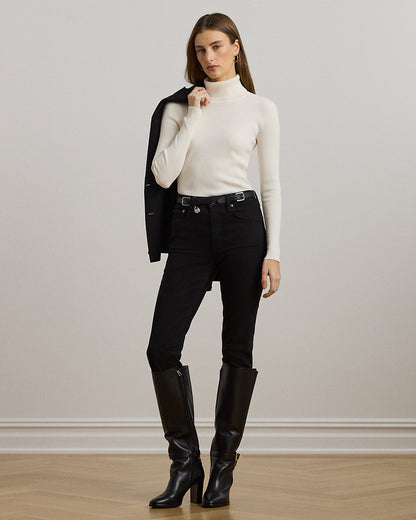 Ralph Lauren Ribbed Turtleneck Sweater