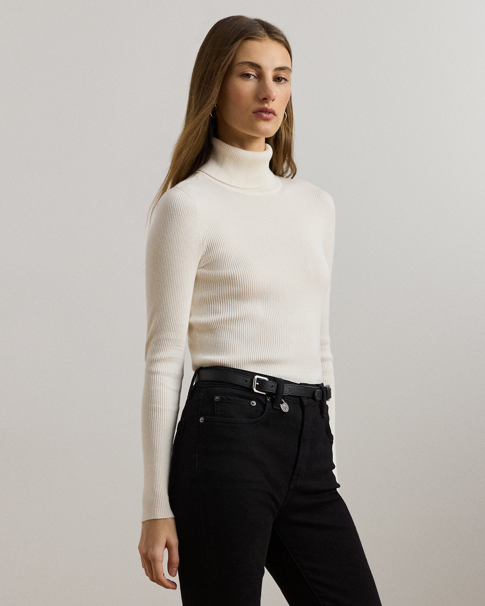 Ralph Lauren Ribbed Turtleneck Sweater