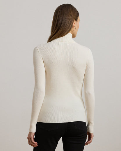 Ralph Lauren Ribbed Turtleneck Sweater