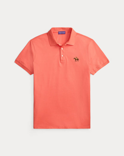 Ralph Lauren Custom Slim Fit Piqué Polo Shirt