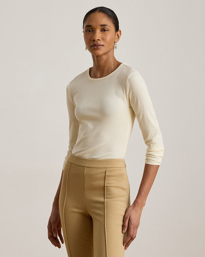 Ralph Lauren Stretch Cotton LongSleeve Tee