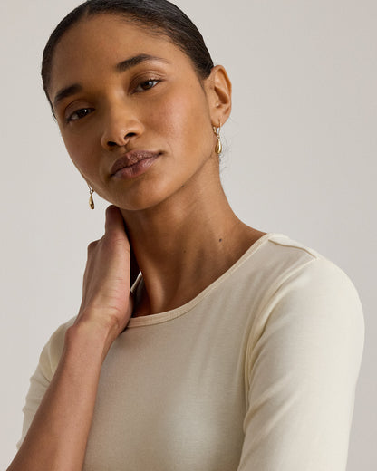 Ralph Lauren Stretch Cotton LongSleeve Tee