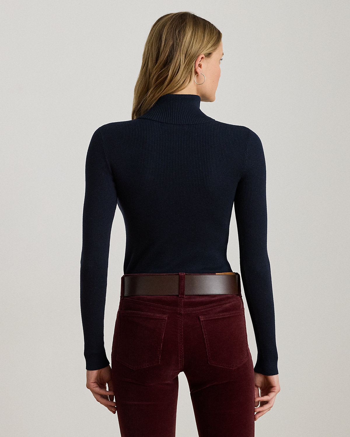 Ralph Lauren Ribbed Turtleneck Sweater