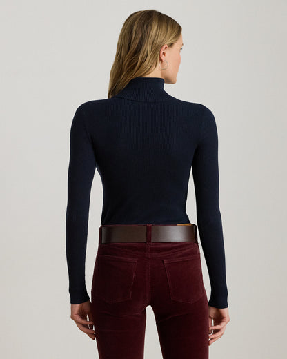 Ralph Lauren Ribbed Turtleneck Sweater