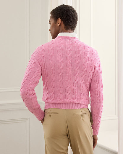 Ralph Lauren CableKnit Cashmere Sweater