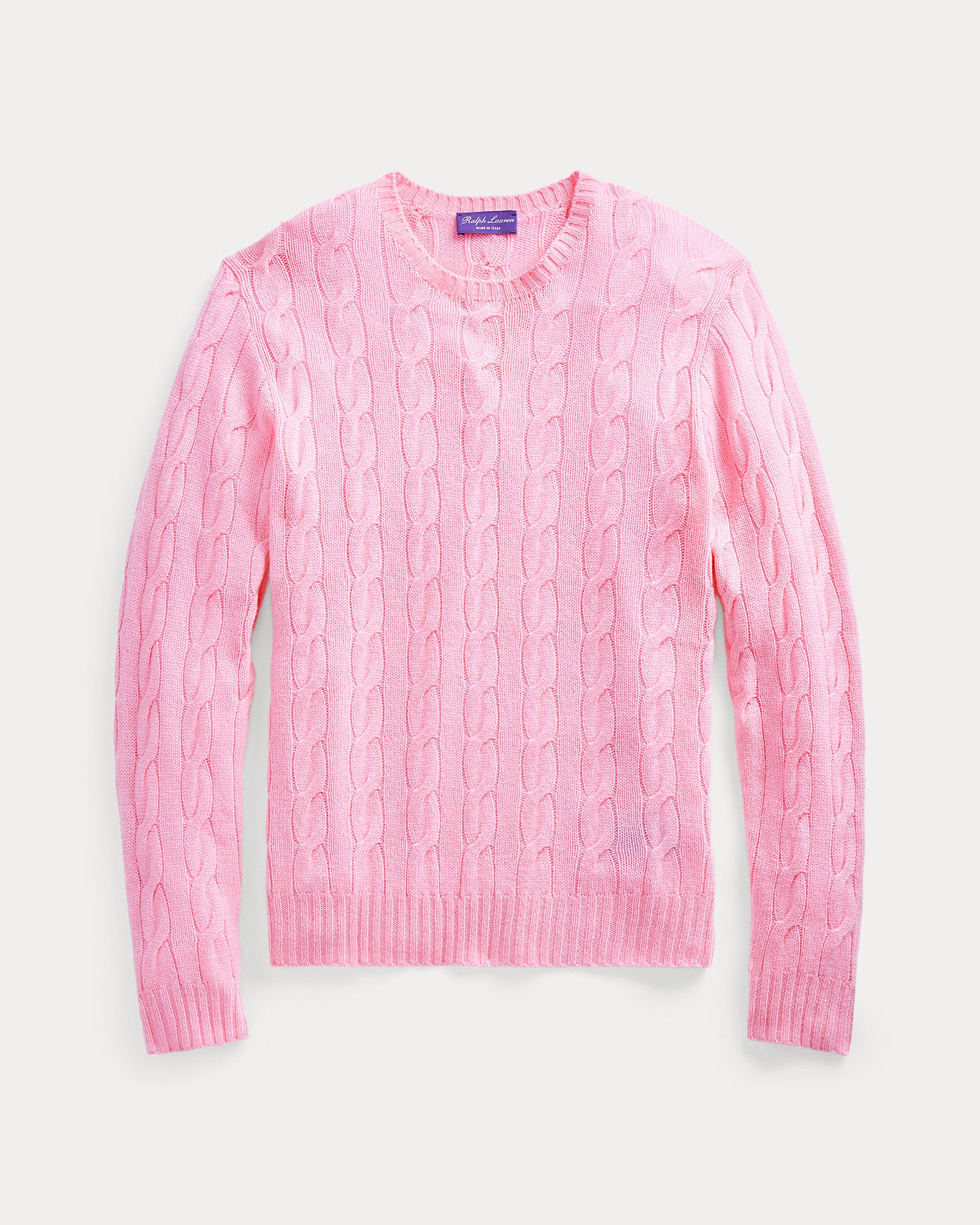 Ralph Lauren CableKnit Cashmere Sweater