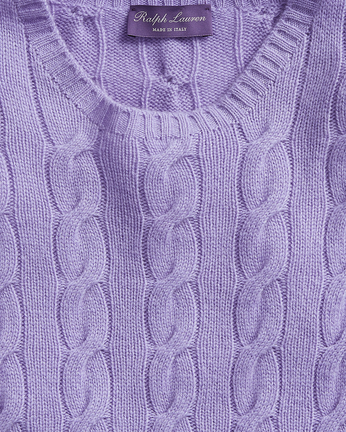 Ralph Lauren CableKnit Cashmere Sweater