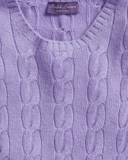 Ralph Lauren CableKnit Cashmere Sweater