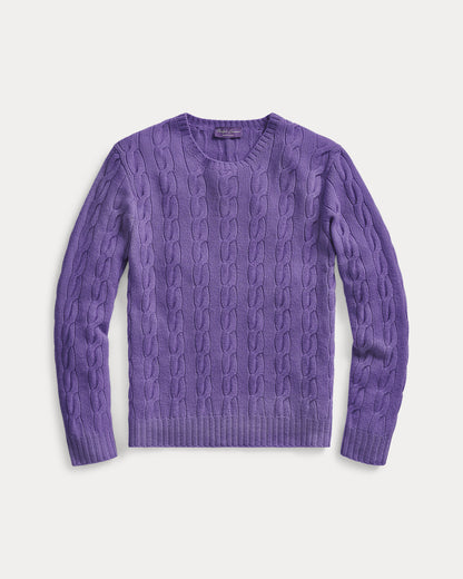 Ralph Lauren CableKnit Cashmere Sweater