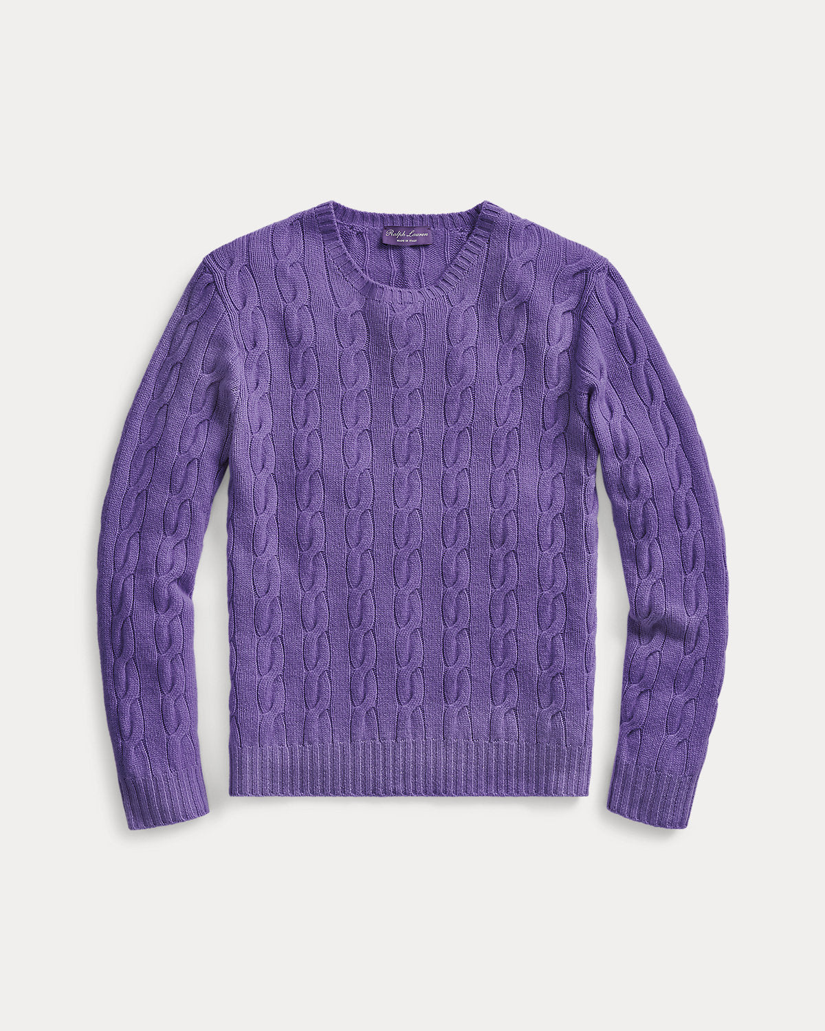 Ralph Lauren CableKnit Cashmere Sweater